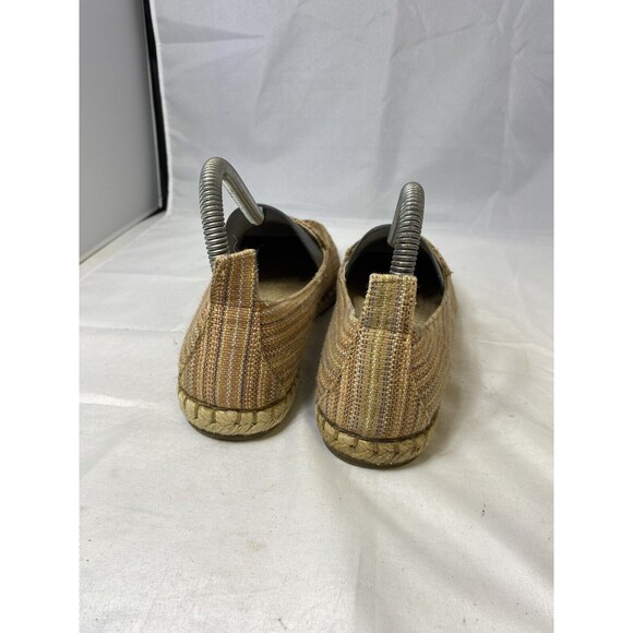 BORN Sitton Brown Multicolor Fabric Espadrilles Shoes 7 US B58006 Loafer - Picture 3 of 8